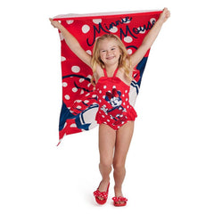 MINNIE MOUSE POLKA DOT BEACH TOWEL