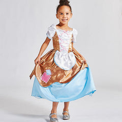 DISNEY STORE CINDERELLA 2-IN-1 COSTUME FOR KIDS