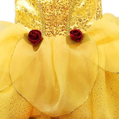 DISNEY STORE BELLE COSTUME FOR KIDS BEAUTY AND THE BEAST