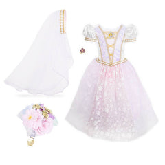 RAPUNZEL WEDDING DRESS AND ACCESSORY SET FOR KIDS