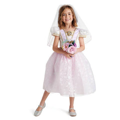 RAPUNZEL WEDDING DRESS AND ACCESSORY SET FOR KIDS