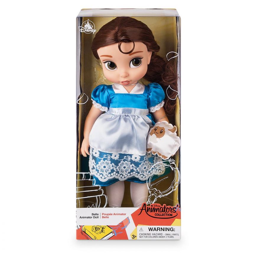 DISNEY STORE BELLE ANIMATOR DOLL