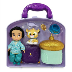 DISNEY STORE PRINCESS JASMINE MINI DOLL PLAYSET, DISNEY ANIMATORS' COLLECTION