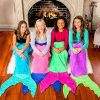 Blue/Aqua Mermaid Blanket - Blankie Tails