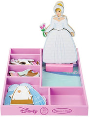 CINDERELLA - WOODEN MAGNETIC DRESS-UP PLAY SET