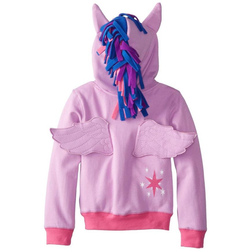 MY LITTLE PONY "TWIGHLIGHT SPARKLE" ZIP-UP HOODIE