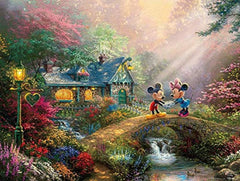 Mickey and Minnie Cottage - 750 pcs Puzzle