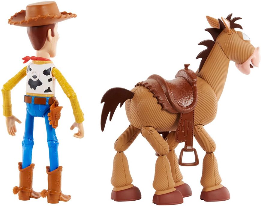 WOODY AND BULLSEYE ACTION FIGURES - TOY STORY