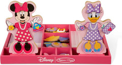 MINNIE & DAISY WOODEN MAGNETIC DRESS-UP PLAY SET