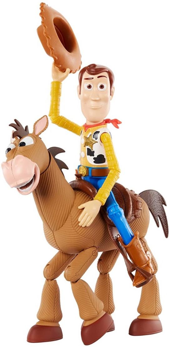 WOODY AND BULLSEYE ACTION FIGURES - TOY STORY