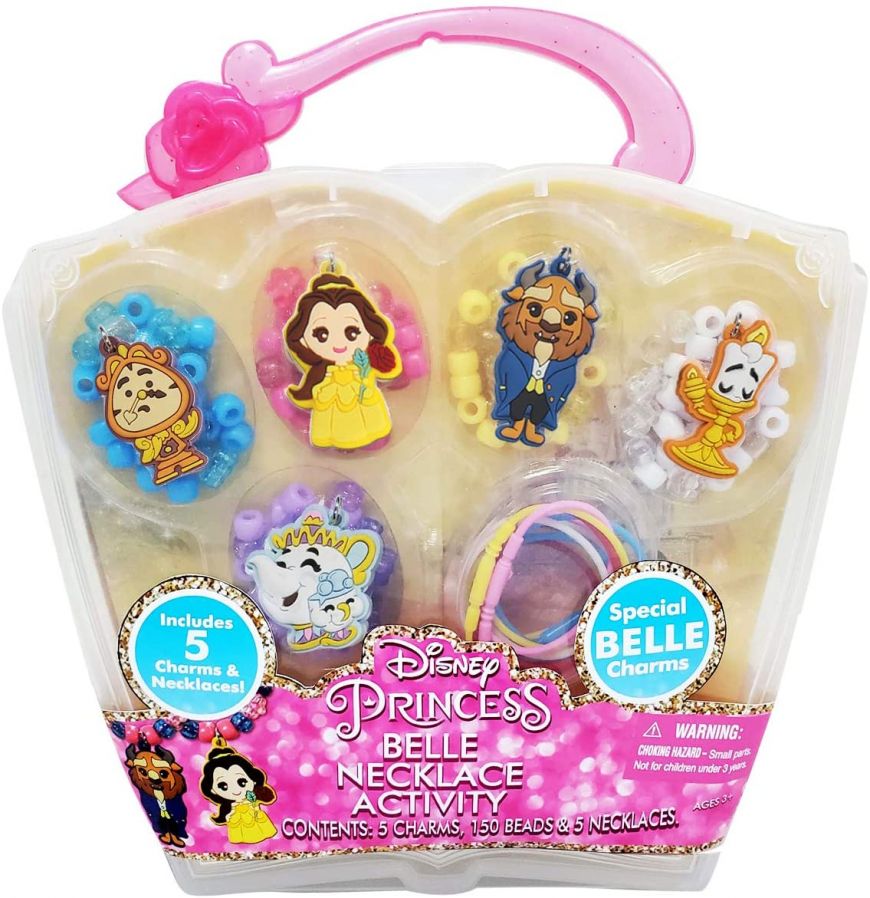 BELLE (BEAUTY AND THE BEAST) - NECKLACE TOY ACTIVITY SET