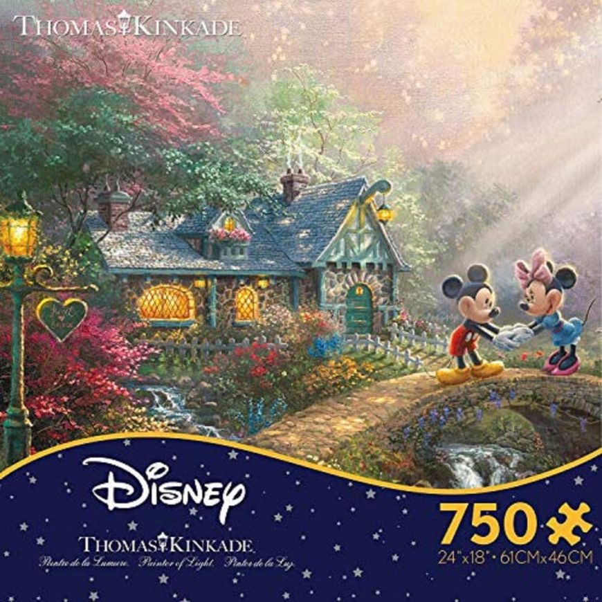 Mickey and Minnie Cottage - 750 pcs Puzzle