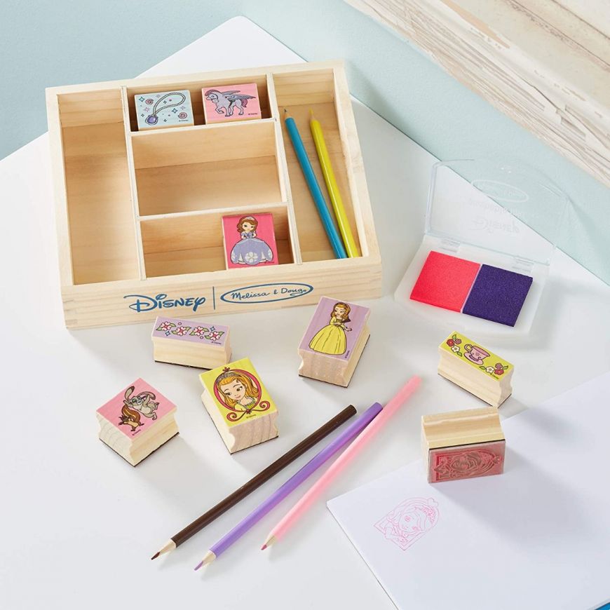 SOFIA THE FIRST - WOODEN STAMP SET