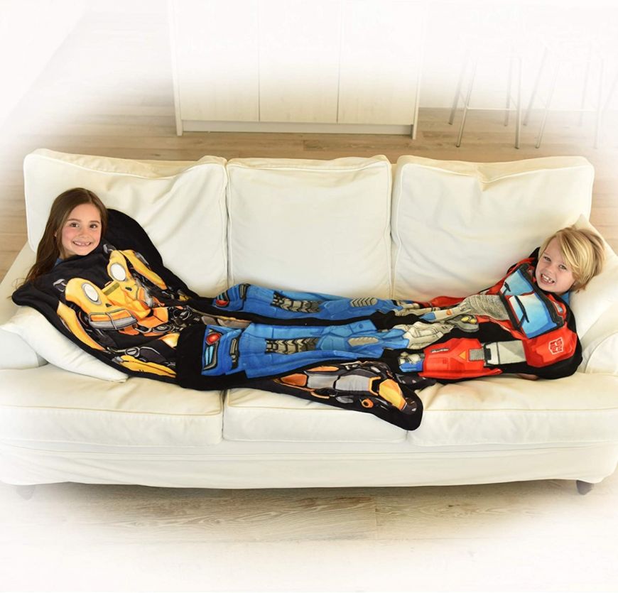 TRANSFORMERS BUMBLE BEE BLANKET - BLANKIE TAILS