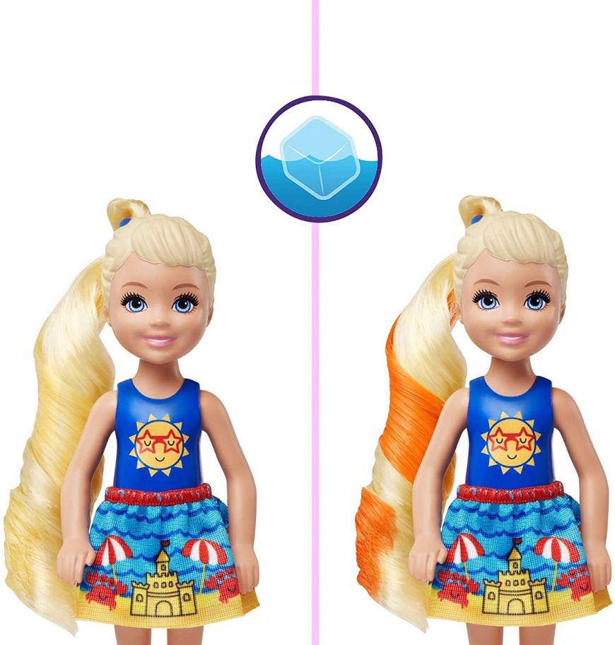 BARBIE COLOR REVEAL CHELSEA DOLL - SUNNY N' COOL SERIES