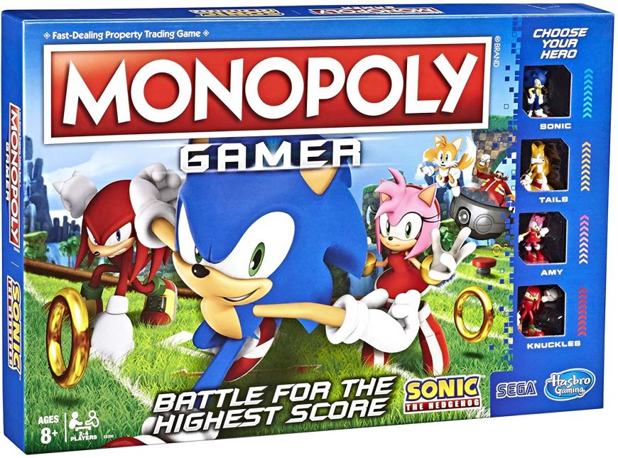 SONIC MONOPOLY - BOARD GAME