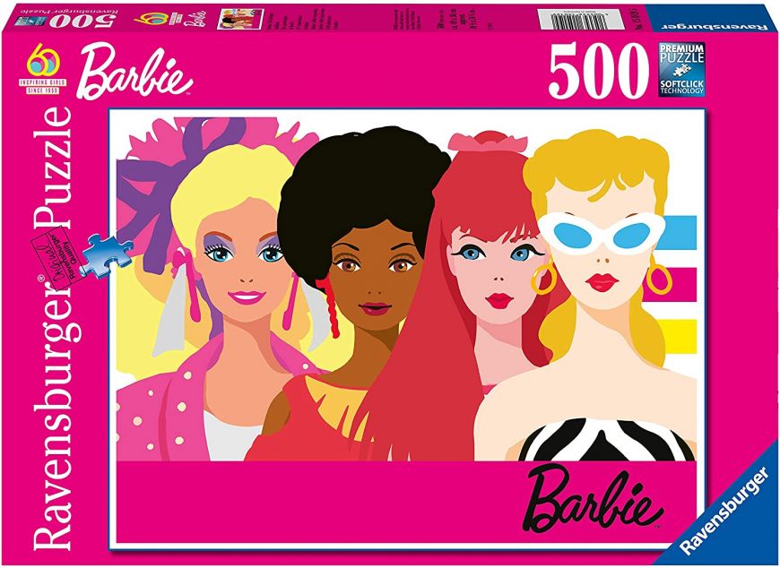 BARBIE'S 60TH ANNIVERSARY - 500 PCS JIGSAW PUZZLE