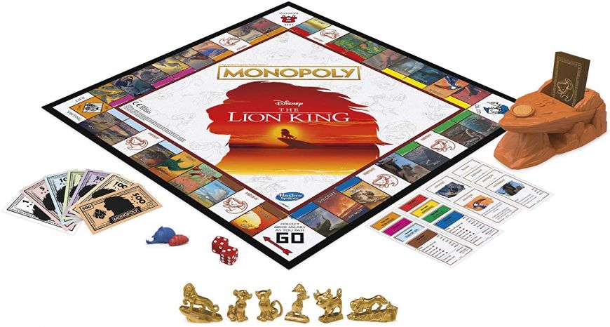 THE LION KING MONOPOLY - BOARD GAME