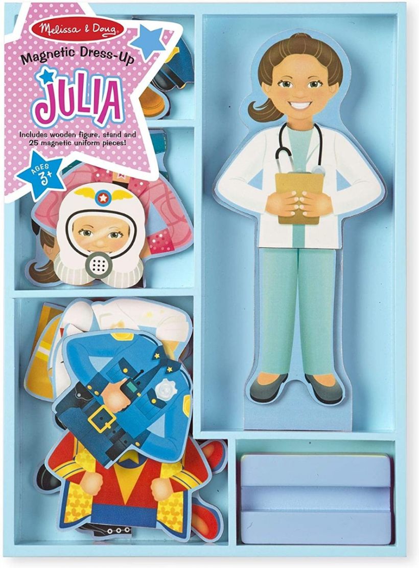 JULIA - MAGNETIC DRESS-UP PLAY SET