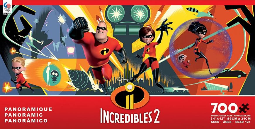 THE INCREDIBLES "PANORAMIC" - 700 PCS PUZZLE