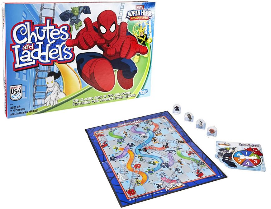 CHUTES & LADDERS SPIDERMAN - BOARD GAME