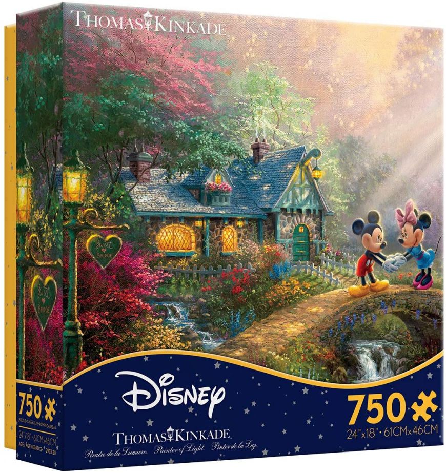 Mickey and Minnie Cottage - 750 pcs Puzzle