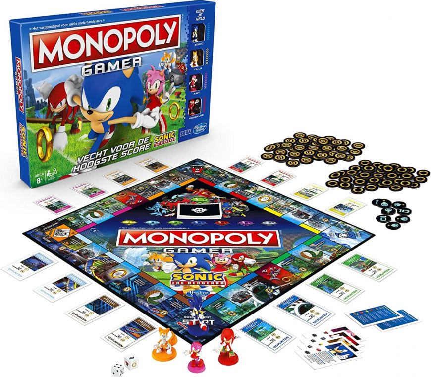 SONIC MONOPOLY - BOARD GAME