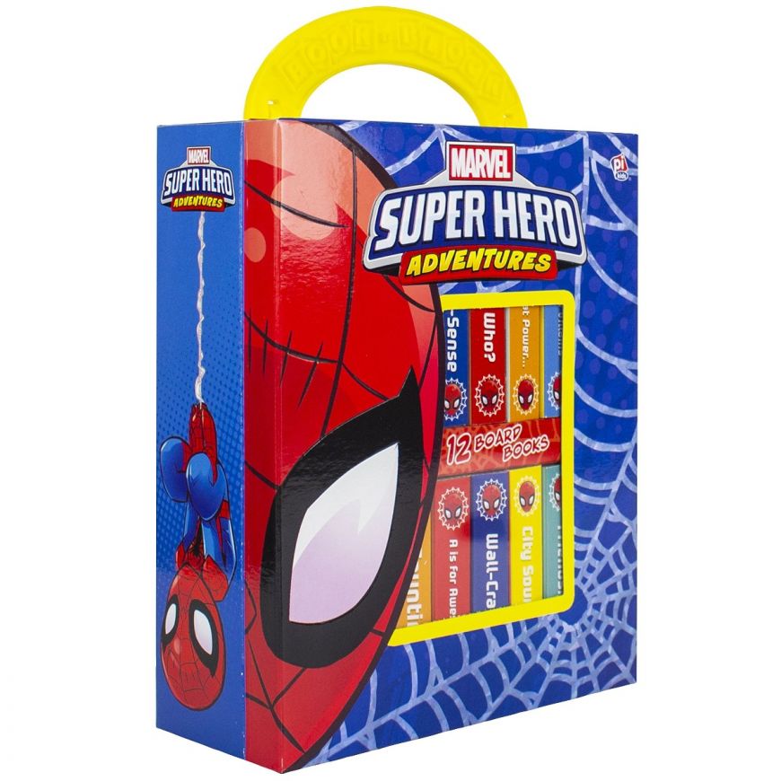 SPIDERMAN SUPER HERO ADVENTURES - MY FIRST LIBRARY BOOKS