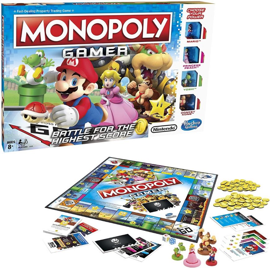 SUPER MARIO - MONOPOLY BOARD GAME