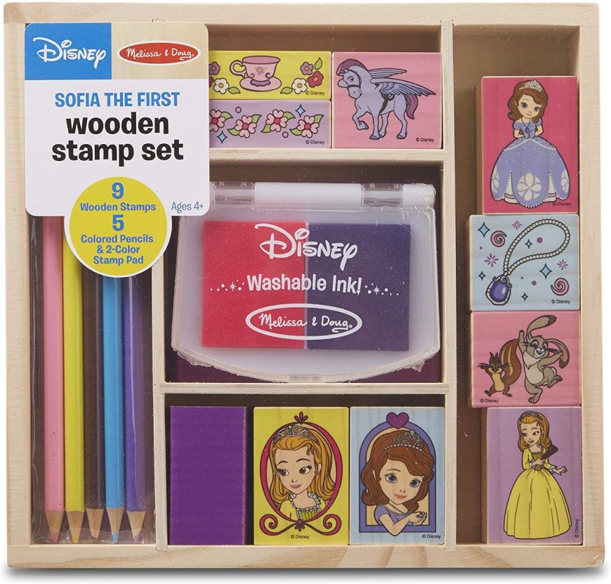 SOFIA THE FIRST - WOODEN STAMP SET