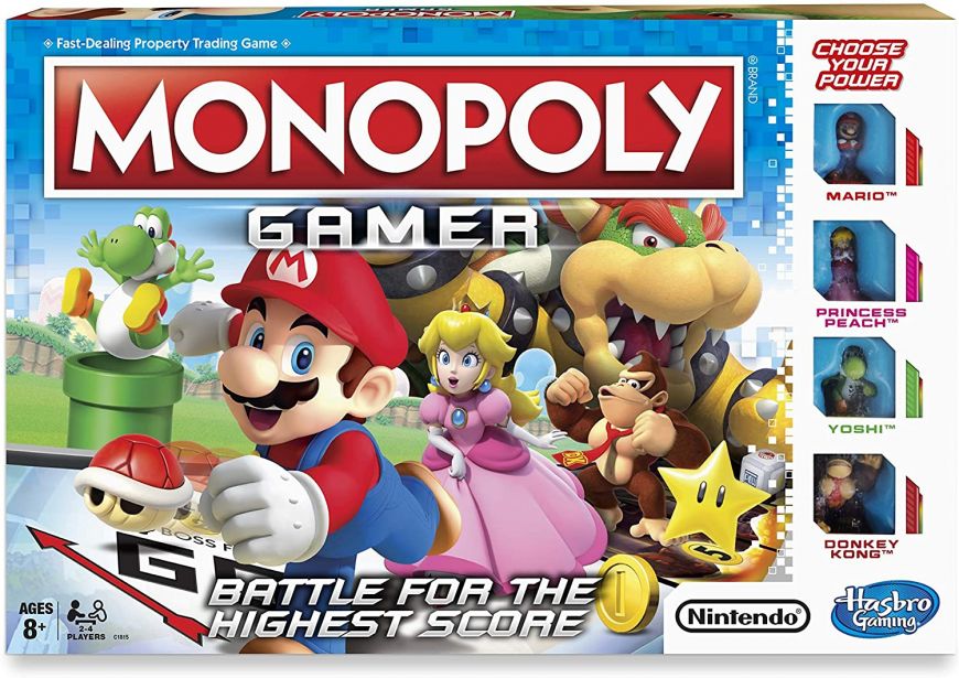 SUPER MARIO - MONOPOLY BOARD GAME