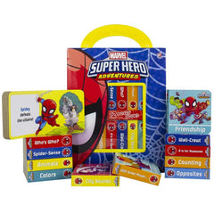 SPIDERMAN SUPER HERO ADVENTURES - MY FIRST LIBRARY BOOKS