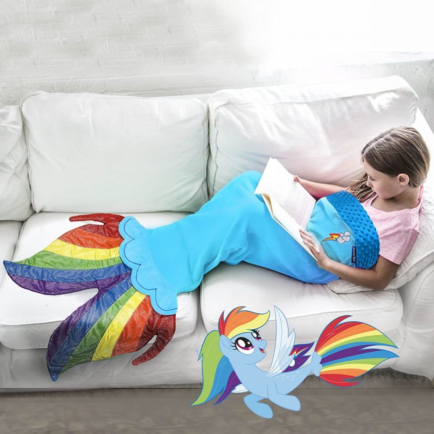 Rainbow Dash Blanket - Blankie Tails