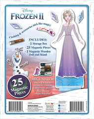 FROZEN 2 ELSA - WOODEN MAGNETIC DRESS-UP PLAY SET