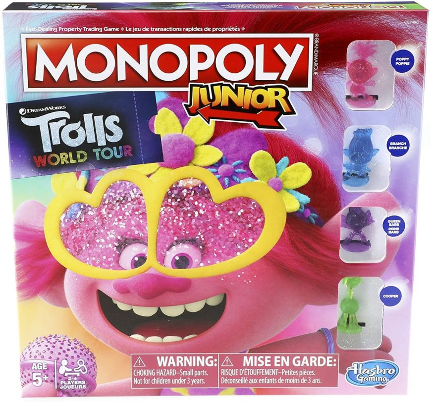 TROLLS - MONOPOLY BOARD GAME