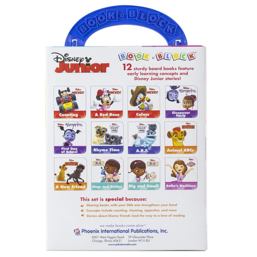 DISNEY JUNIOR - MY FIRST LIBRARY BOOK