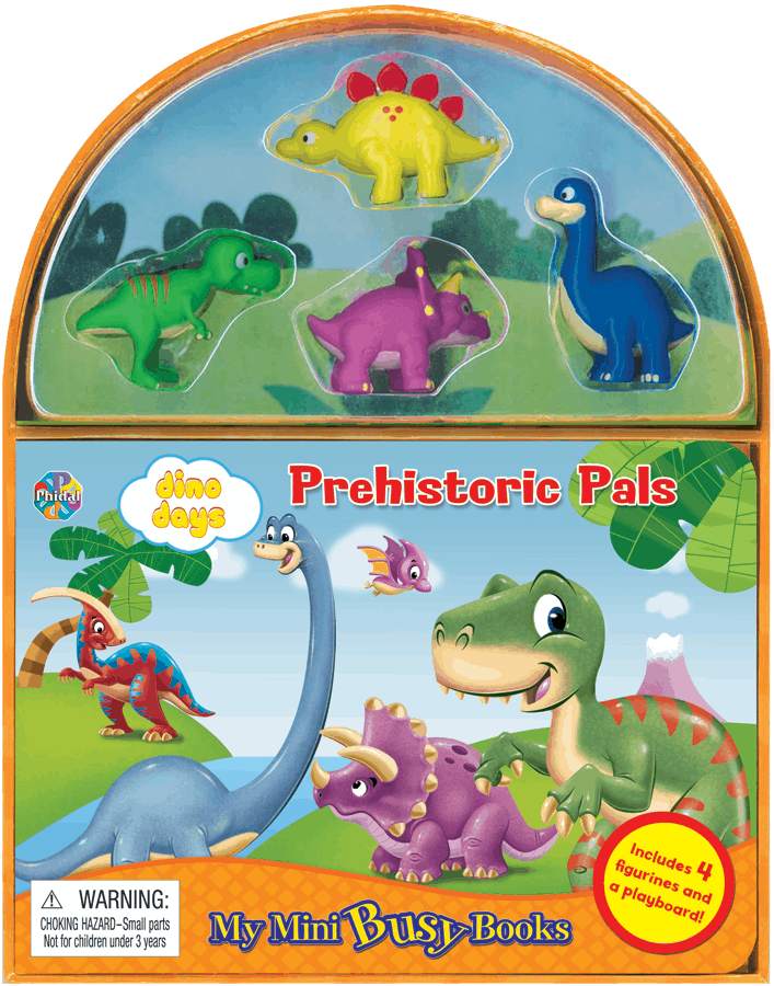 PREHISTORIC PALS - MY MINI BUSY BOOKS