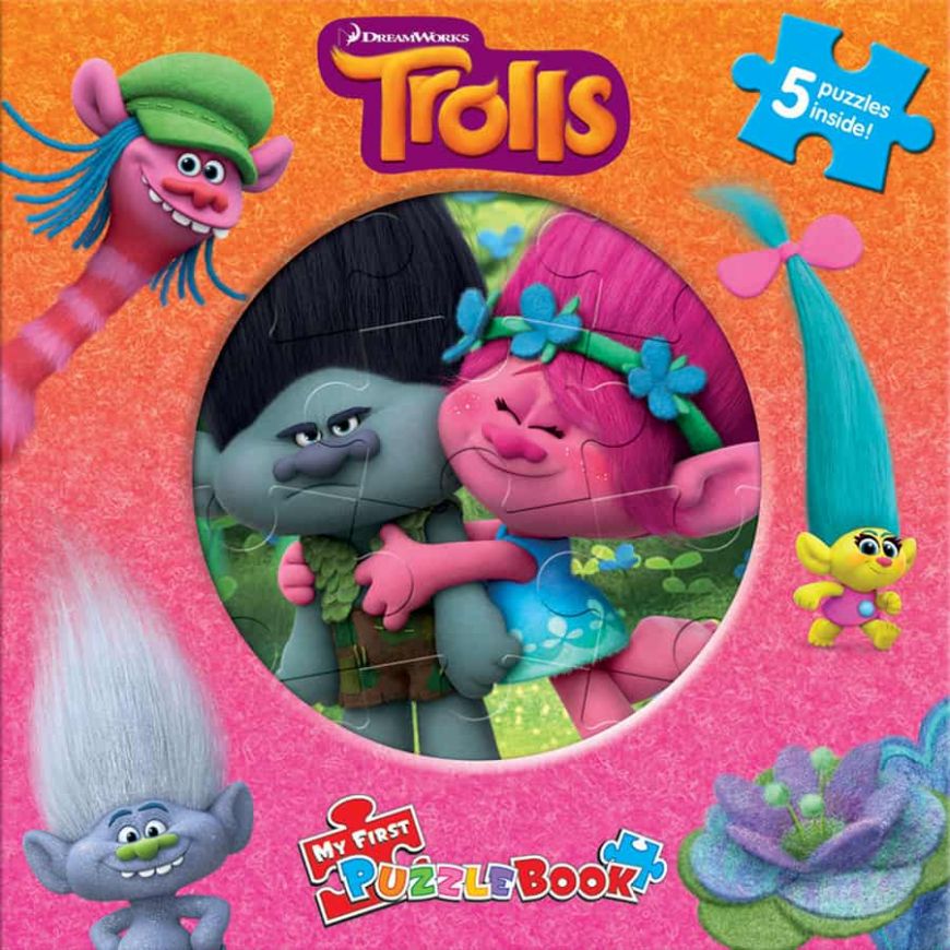 TROLLS - MY FIRST PUZZLE BOOKS