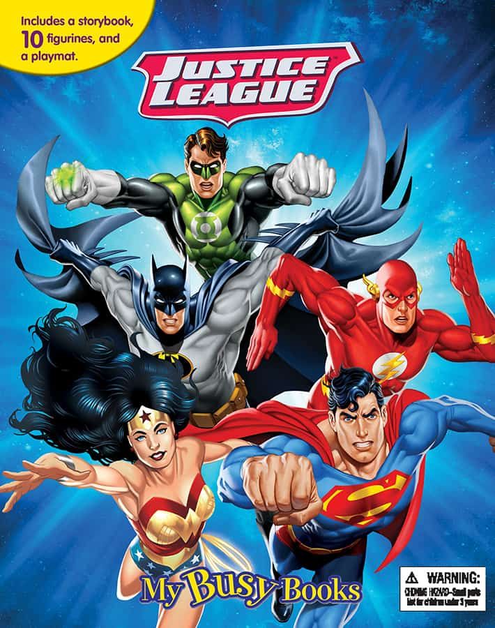 JUSTICE LEAGUE - MY BUSY BOOKS