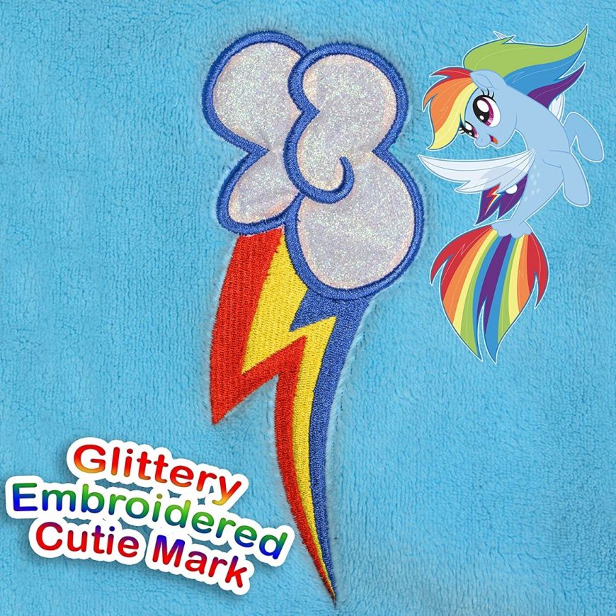 Rainbow Dash Blanket - Blankie Tails