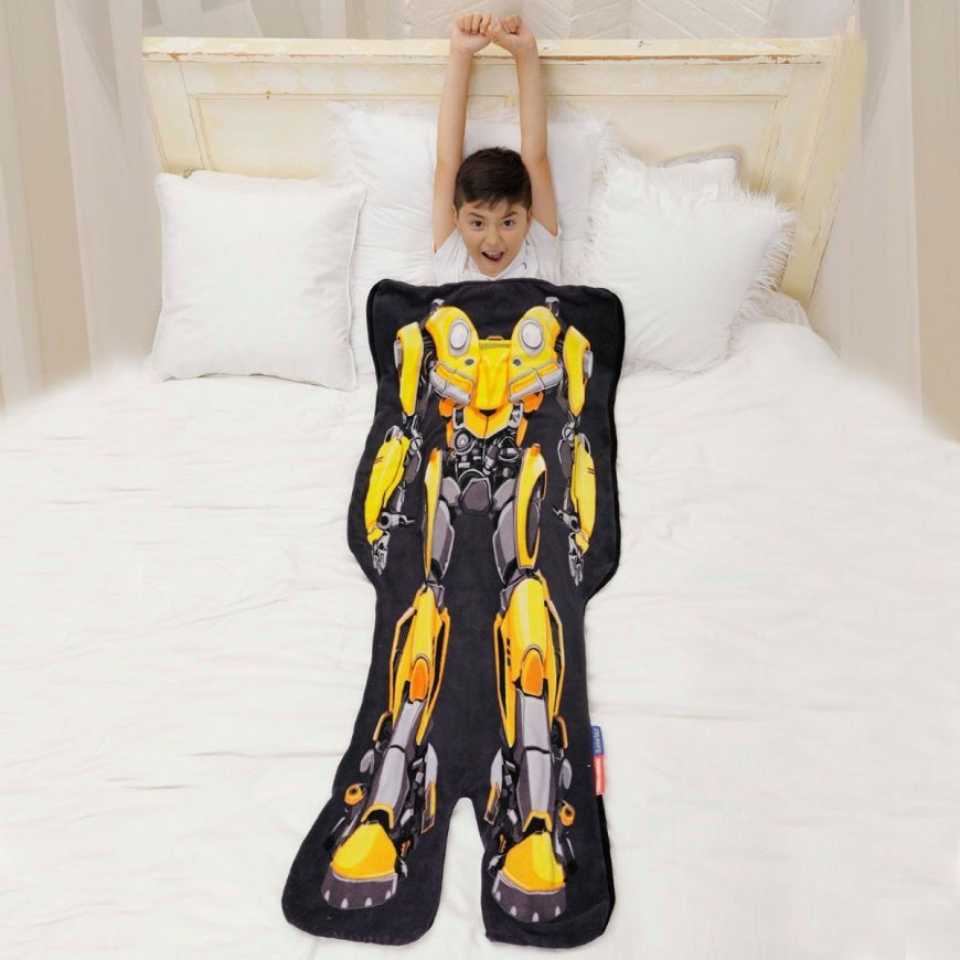 TRANSFORMERS BUMBLE BEE BLANKET - BLANKIE TAILS