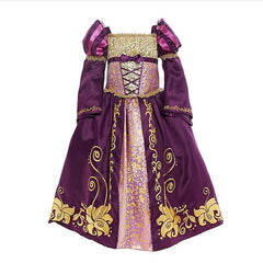 DISNEY STORE TANGLED RAPUNZEL DELUXE DESIGNER COLLECTION COSTUME GOWN DRESS