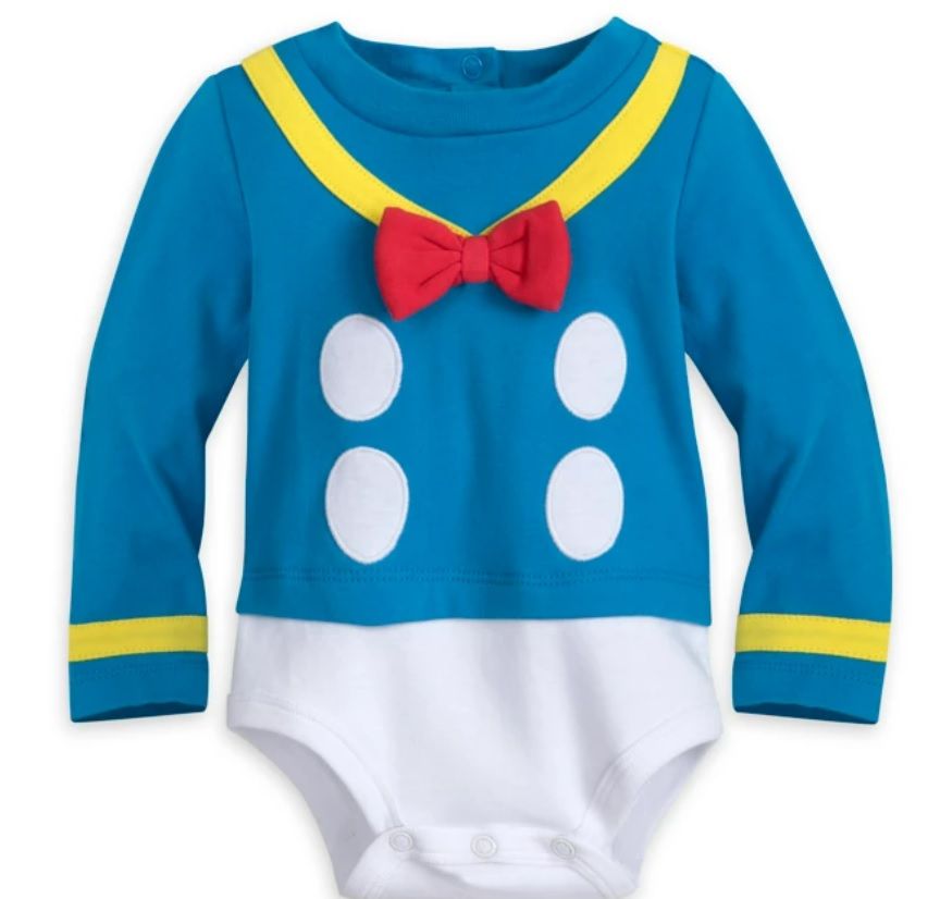 DONALD DUCK COSTUME BODYSUIT FOR BABY