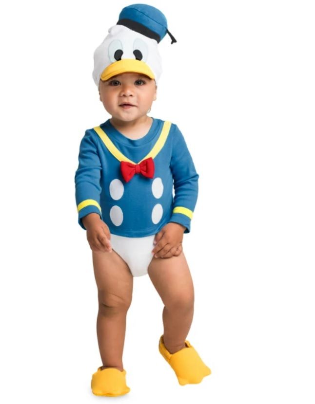 DONALD DUCK COSTUME BODYSUIT FOR BABY