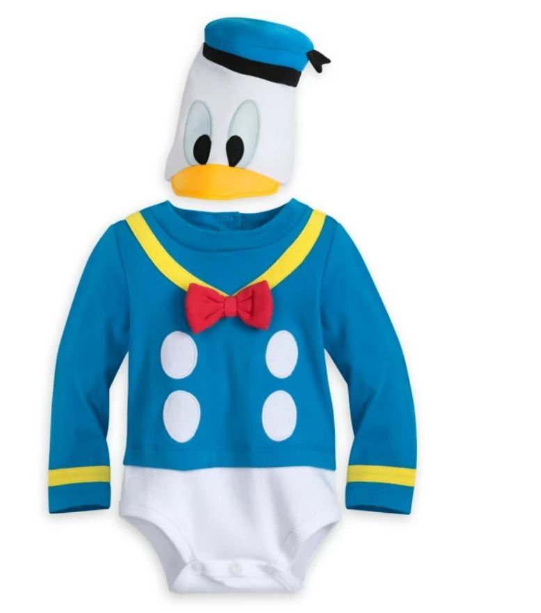 DONALD DUCK COSTUME BODYSUIT FOR BABY