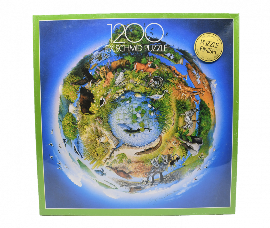 ENDANGERED ANIMALS OF THE WORLD - 1200 PUZZLE