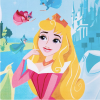 DISNEY PRINCESSES BEACH TOWEL