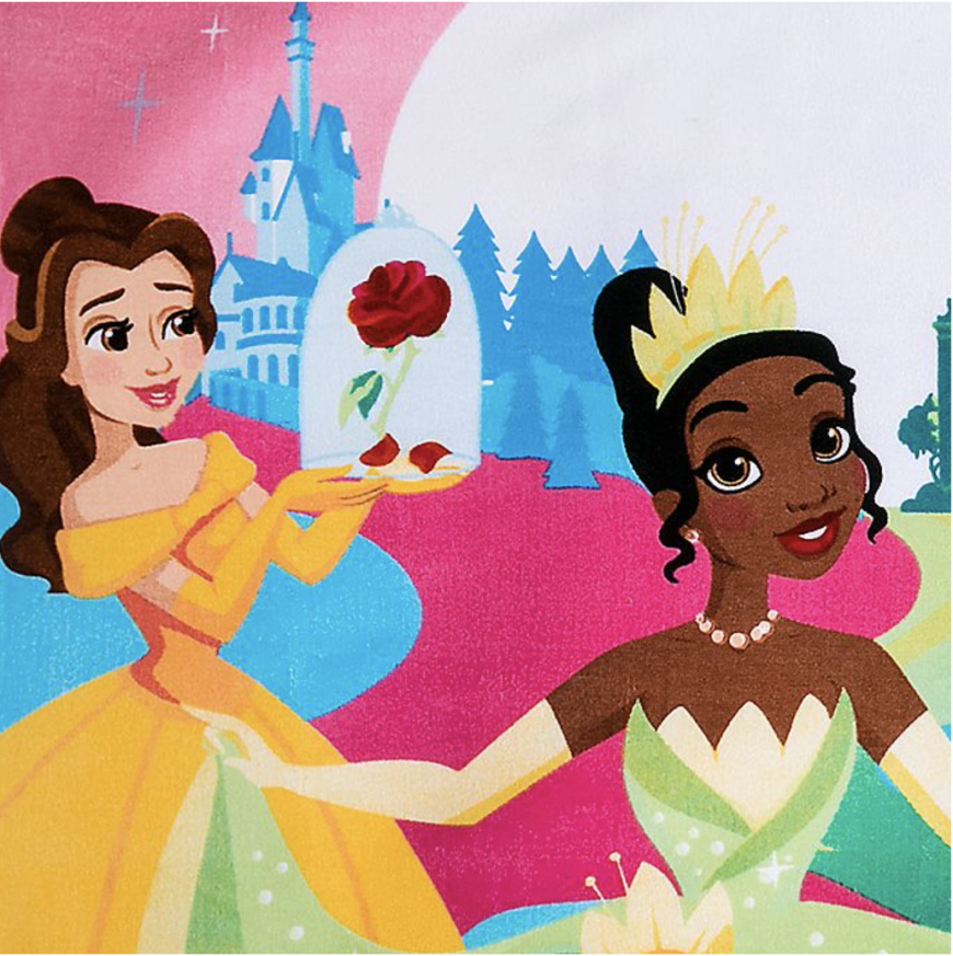 DISNEY PRINCESSES BEACH TOWEL