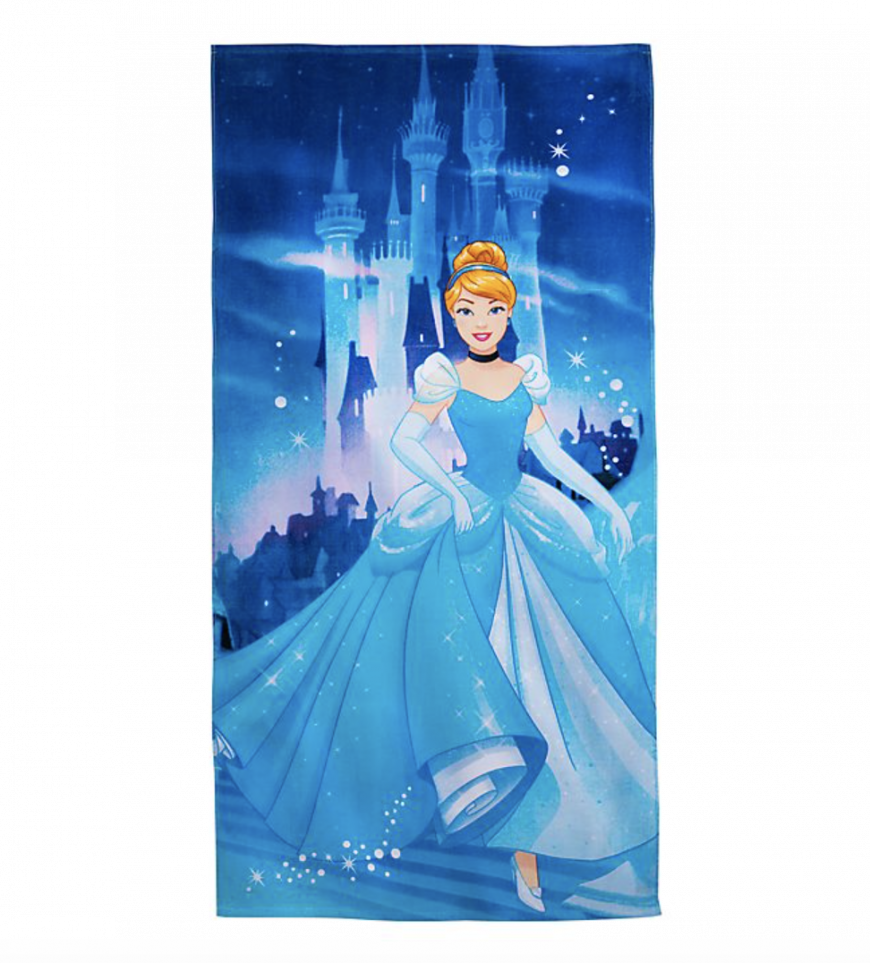 CINDERELLA BEACH TOWEL