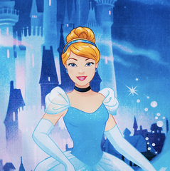 CINDERELLA BEACH TOWEL